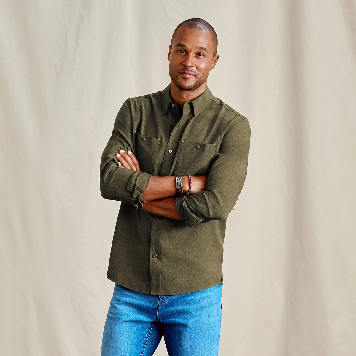 Men's Tech Chambray Long-Sleeve Work Shirt - Orvis Quality