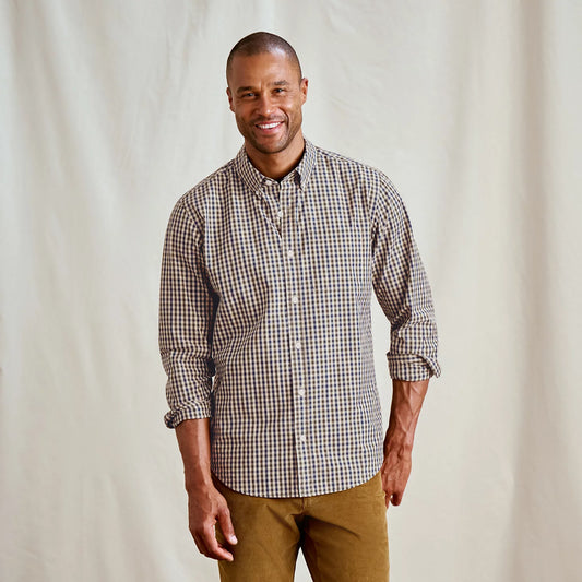 Men's Heritage Poplin Long-Sleeve Shirt - Orvis Premium