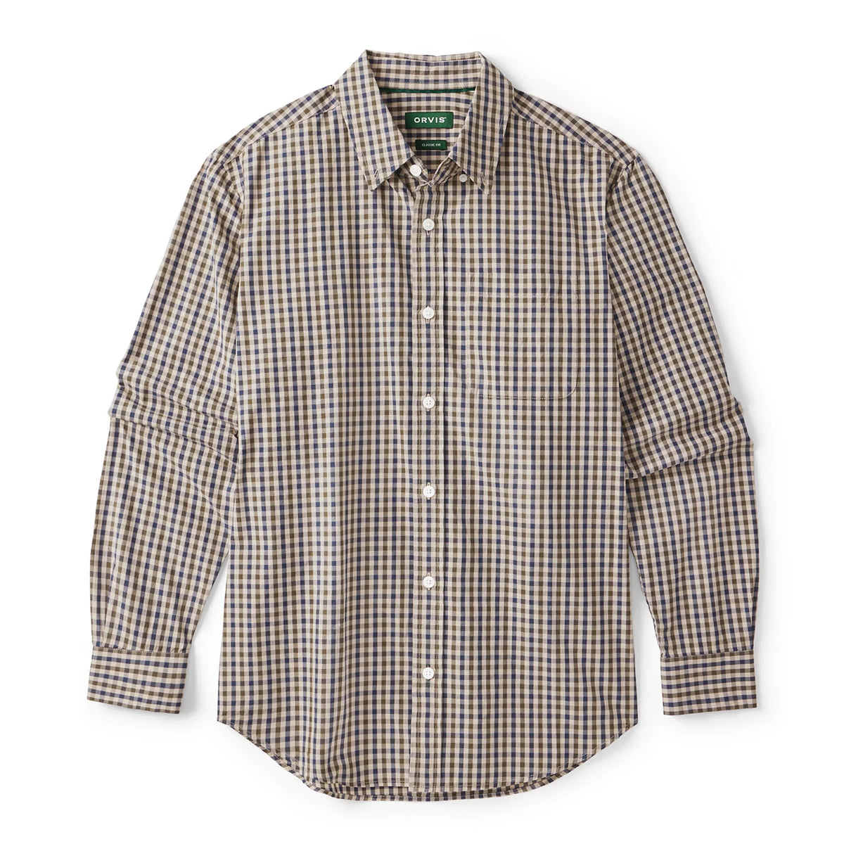 Men's Heritage Poplin Long-Sleeve Shirt - Orvis Premium