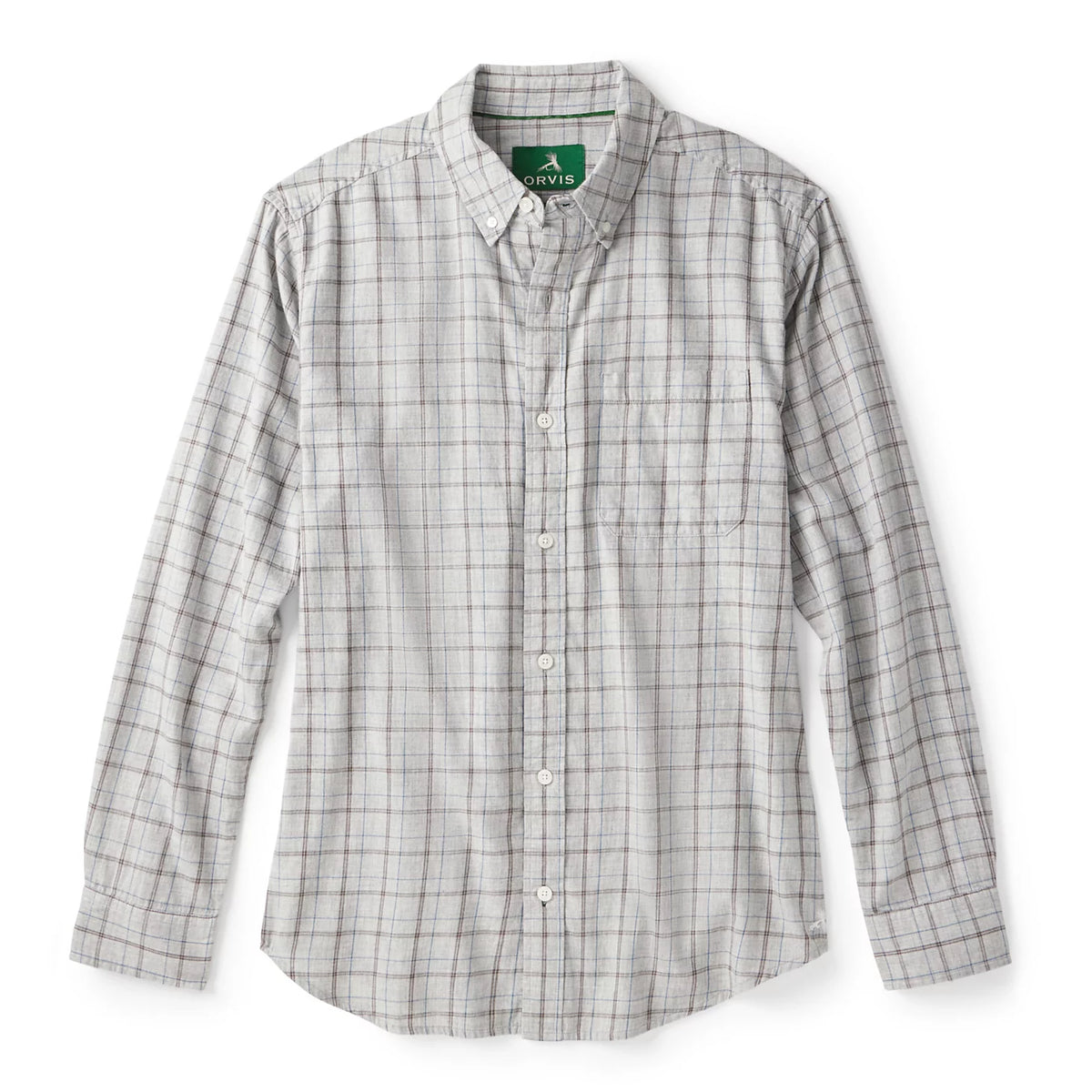 Men's Sunderland Brushed Twill Long-Sleeve Shirt - Orvis Smart Buy