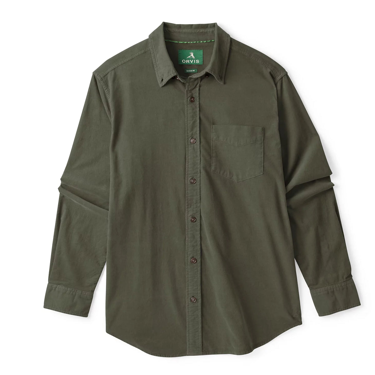 Men's Lightweight Corduroy Long-Sleeve Shirt - Orvis Premium