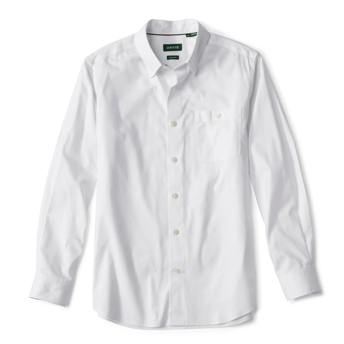 No-Work Twill Long-Sleeve Shirt - Orvis Deals