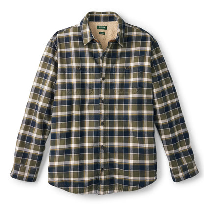 Perfect Flannel Sherpa-Lined Long-Sleeved Shirt - Orvis Smart Buy
