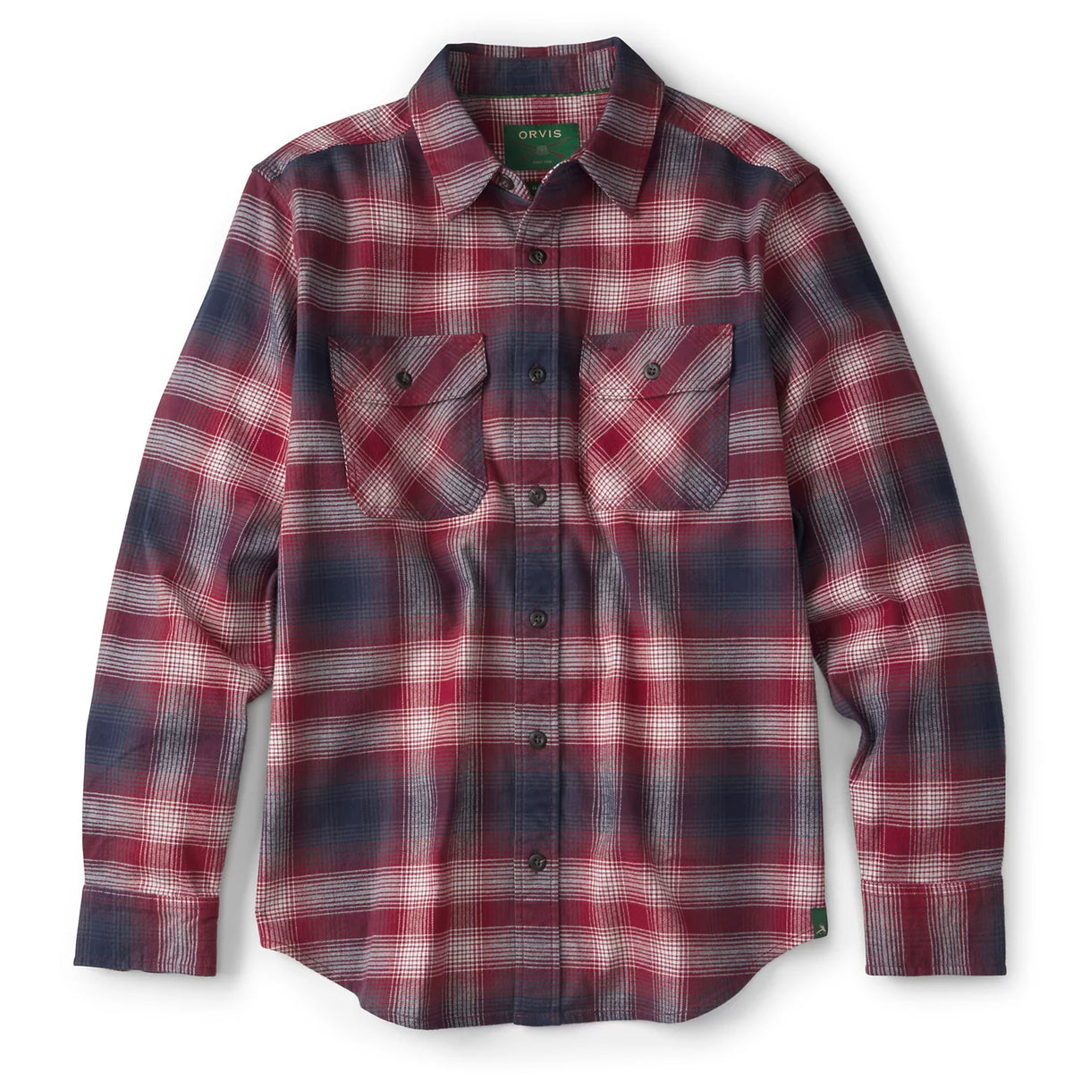 Yarn-Dyed Moleskin Long-Sleeved Plaid Shirt - Orvis Popular