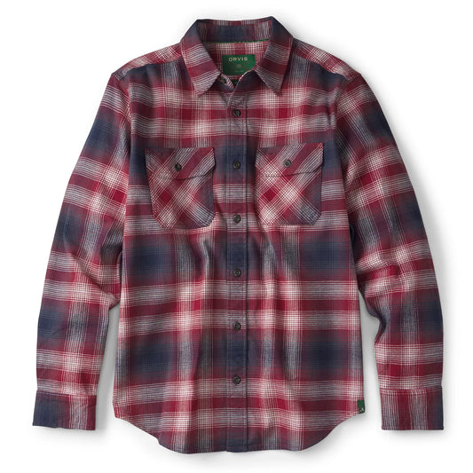 Yarn-Dyed Moleskin Long-Sleeved Plaid Shirt - Orvis Popular