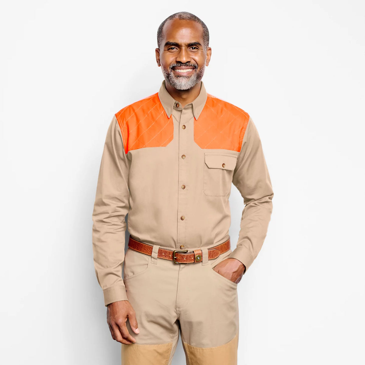 Men's Long-Sleeve Midweight Shooting Shirt - Orvis Best Seller