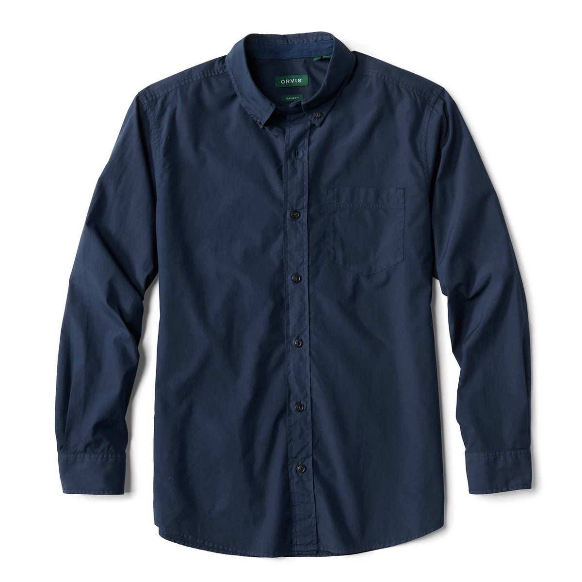 Garment-Dyed Poplin Long-Sleeve Shirt - Orvis Sale
