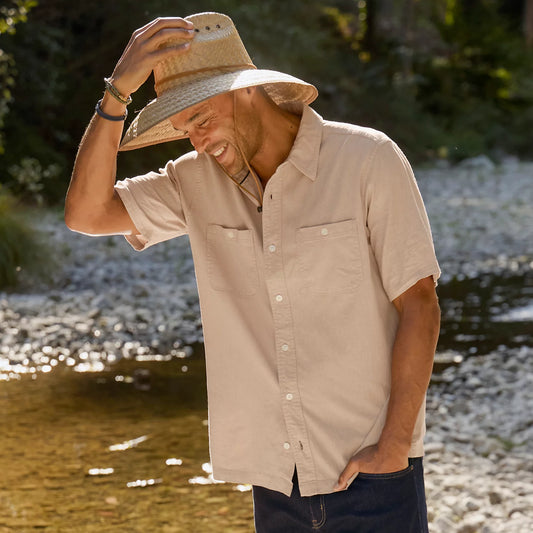 Hemp/TENCEL™ Short-Sleeve Shirt - Orvis Essential
