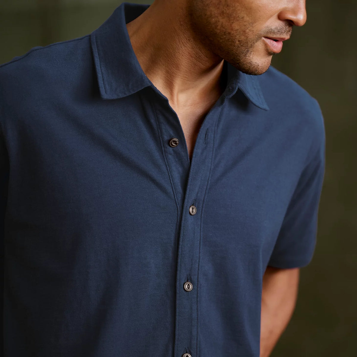 Men's Bromley Knit Button-Down Short-Sleeve Shirt - Orvis Essential