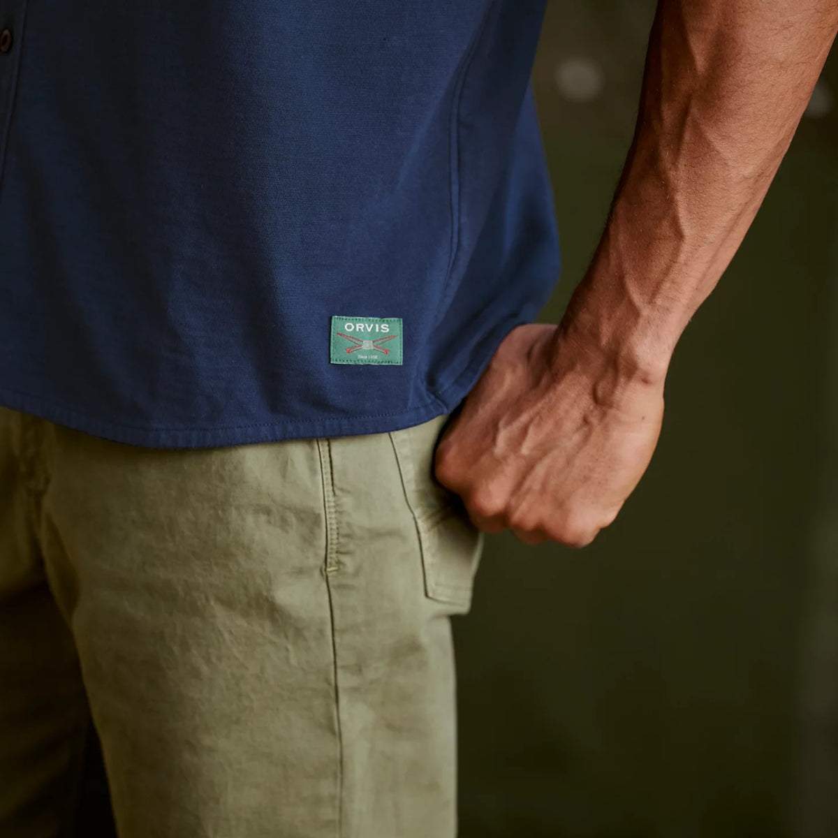 Men's Bromley Knit Button-Down Short-Sleeve Shirt - Orvis Essential