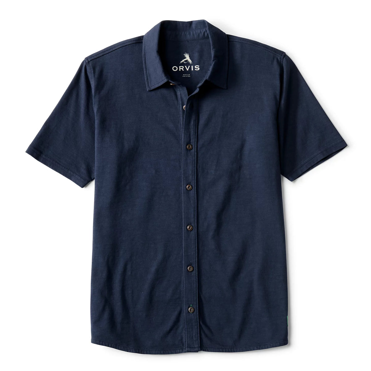 Men's Bromley Knit Button-Down Short-Sleeve Shirt - Orvis Essential
