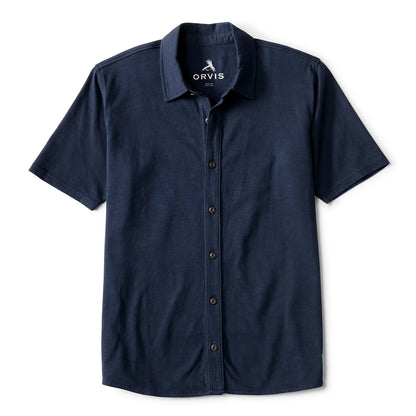 Men's Bromley Knit Button-Down Short-Sleeve Shirt - Orvis Essential