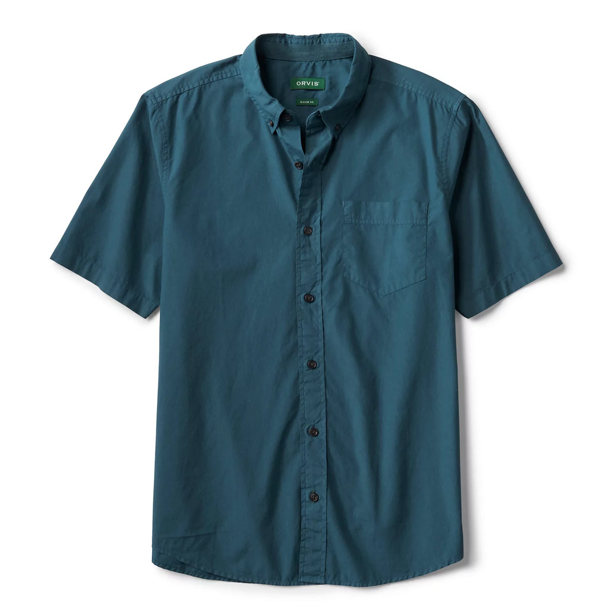Garment-Dyed Poplin Short-Sleeve Shirt - Orvis Discount