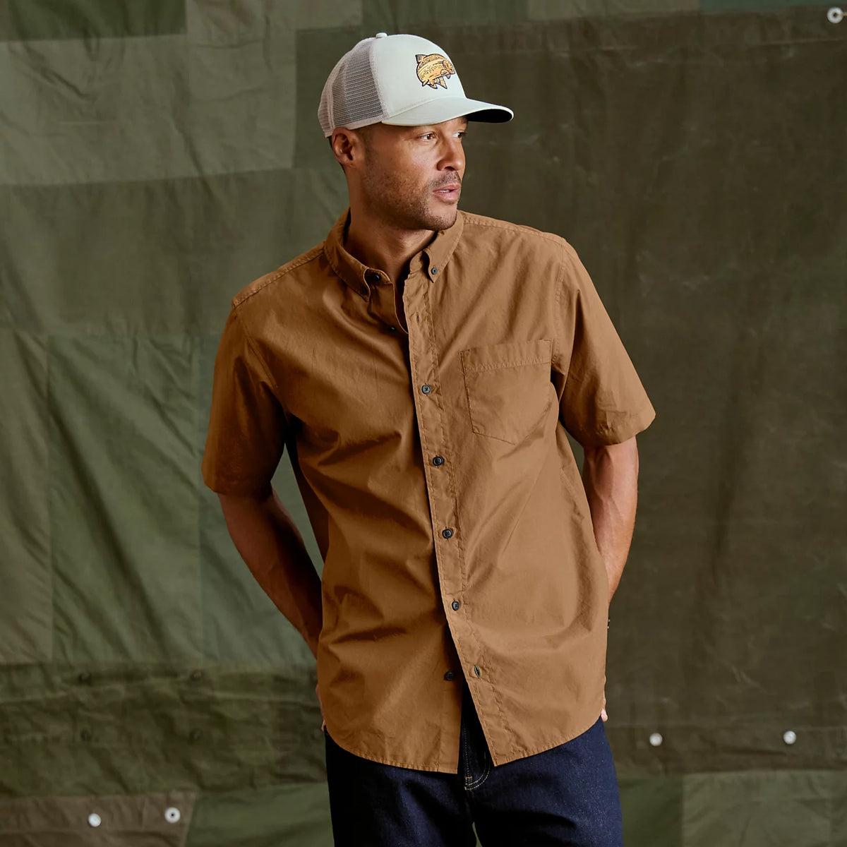Garment-Dyed Poplin Short-Sleeve Shirt - Orvis Discount