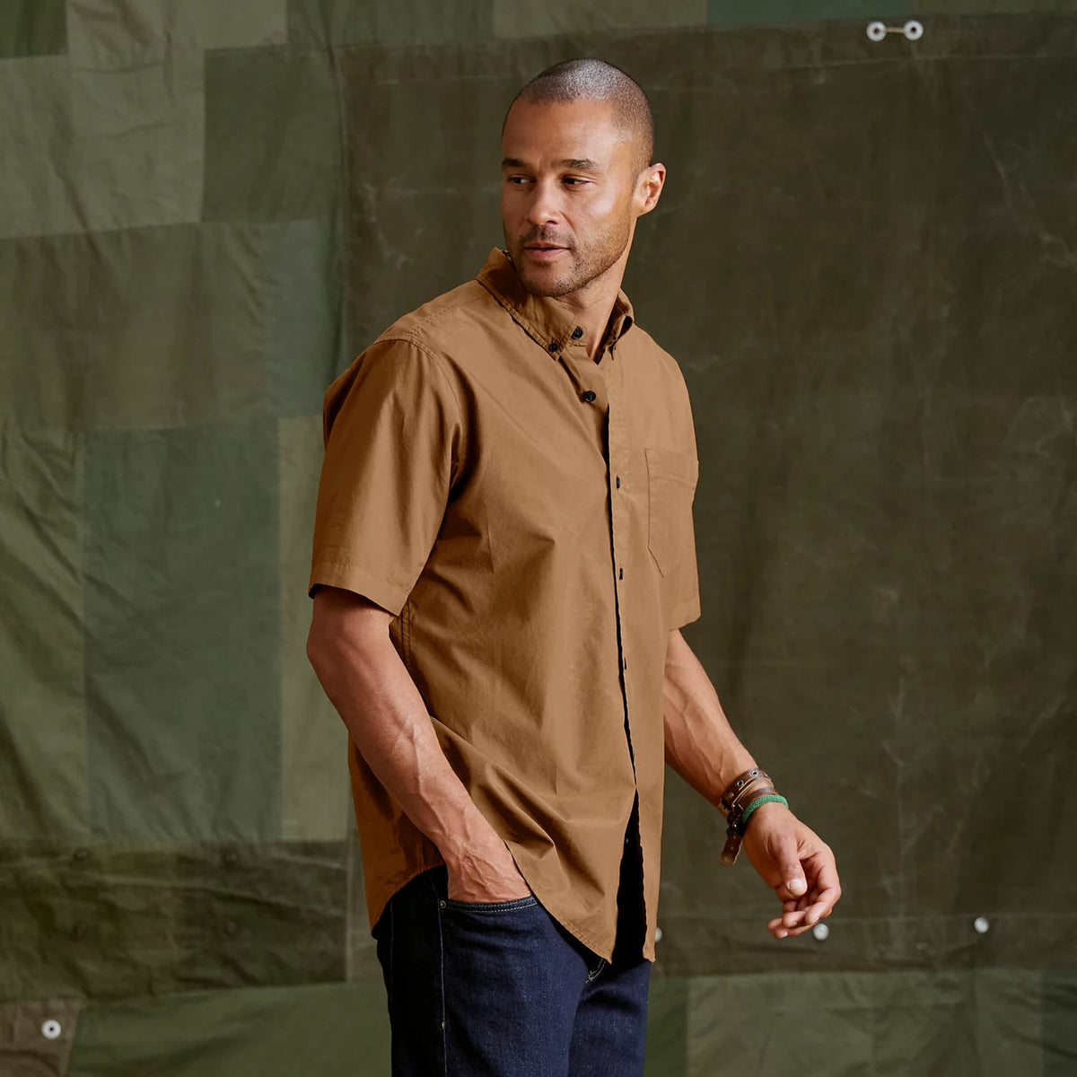 Garment-Dyed Poplin Short-Sleeve Shirt - Orvis Discount