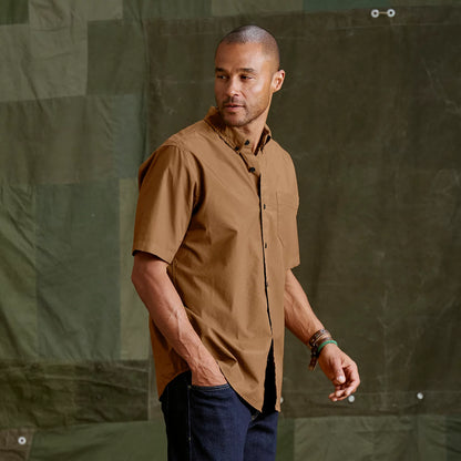 Garment-Dyed Poplin Short-Sleeve Shirt - Orvis Discount