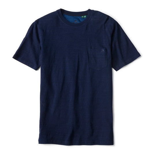 Angler's Indigo Short-Sleeve T-Shirt - Orvis Signature