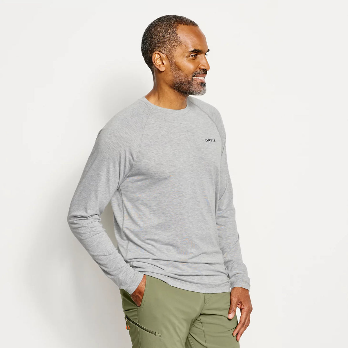 Men's DriCast™ Long-Sleeve Crew - Orvis Smart Buy