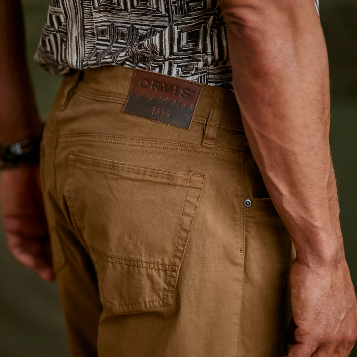 Men's 1856 Stretch Twill 5-Pocket Pants - Orvis Sale