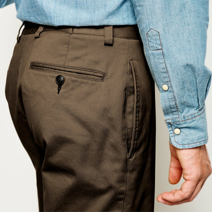 Ultimate Khakis Plain Front Pants - Orvis Best Seller