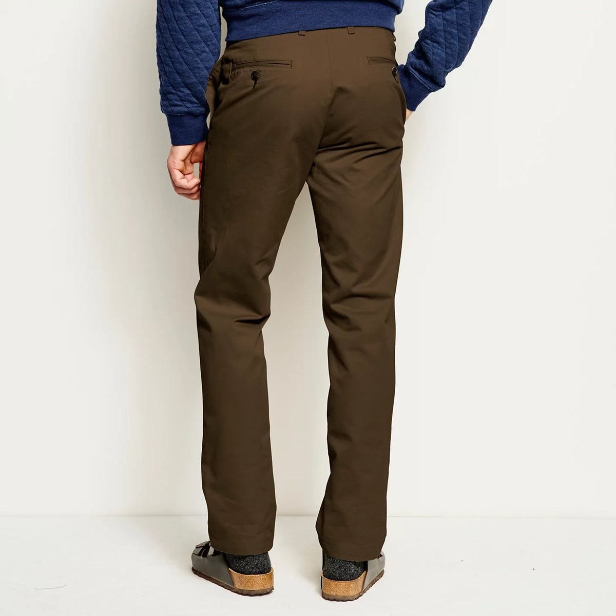 Ultimate Khakis Trim Fit Plain-Front Pants - Orvis Sale