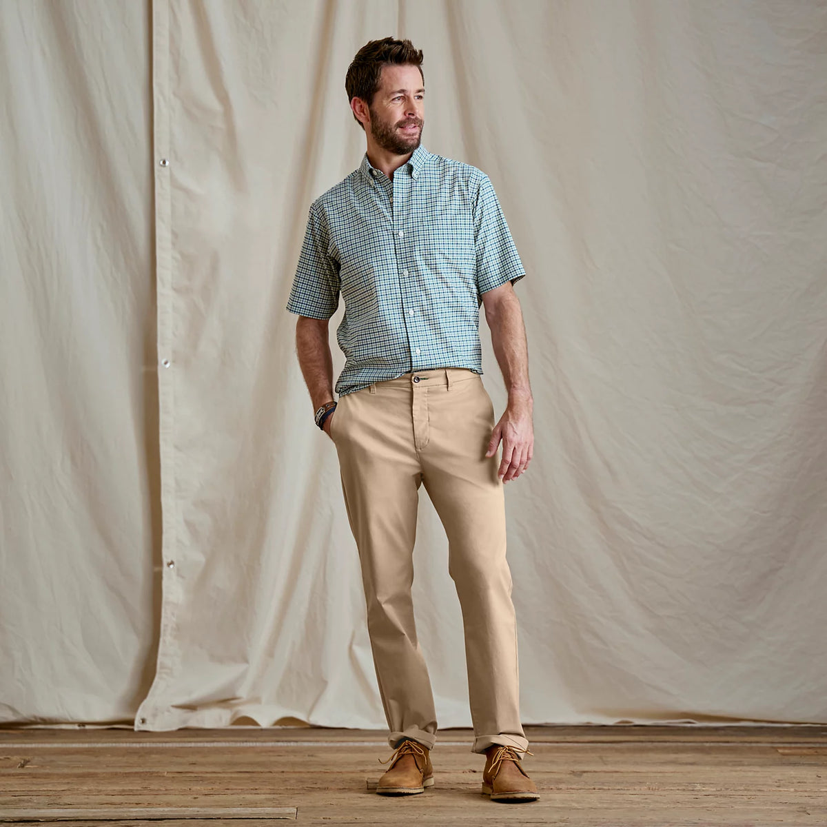 1856 Easy Care Angler Regular Fit Chinos - Orvis Essential