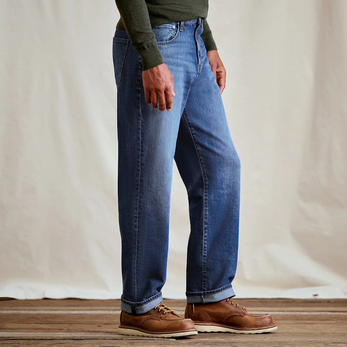 Mavi® Marcel Classic Blue Loose Straight-Leg Jeans - Orvis Top Pick