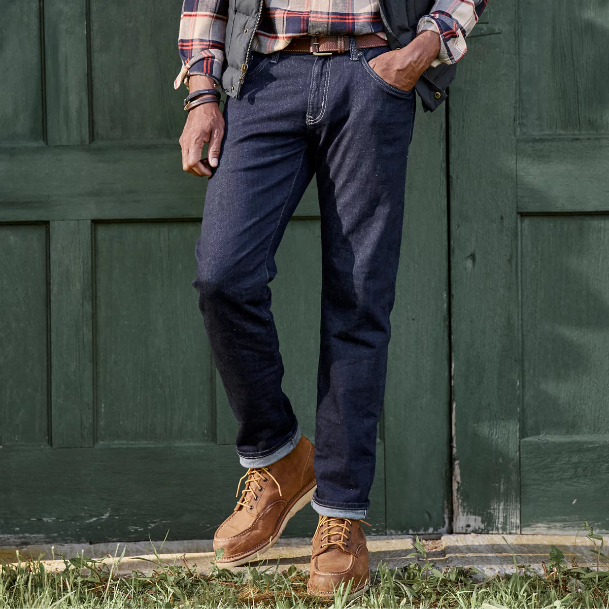 Mavi Marcus Organic Selvedge Denim Slim Straight Jeans - Orvis Value