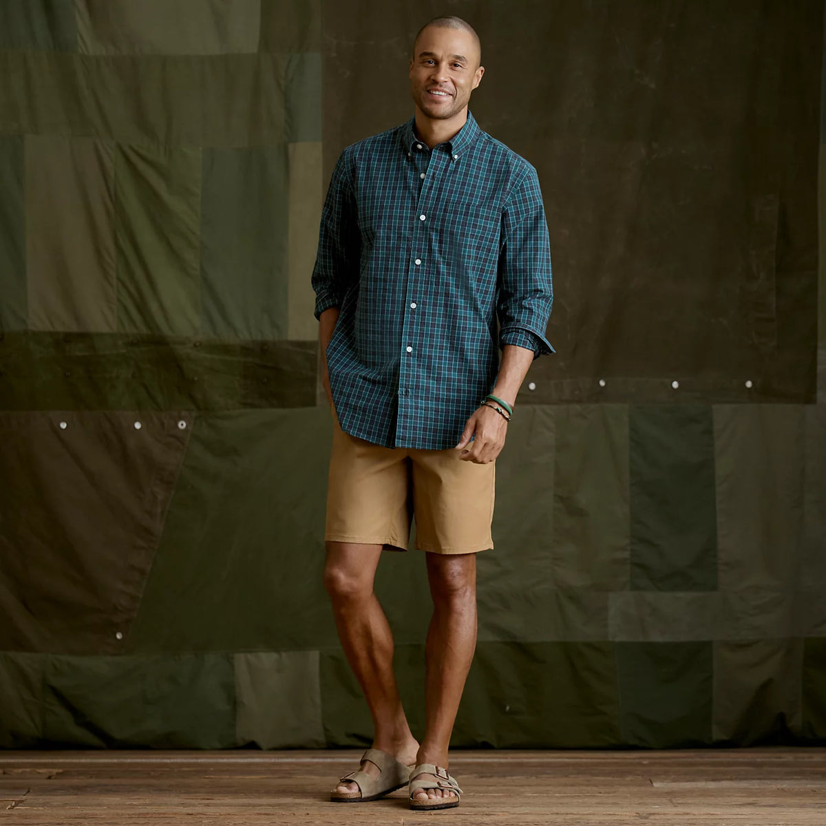1856 Easy Care Angler 9" Chino Shorts - Orvis Quality