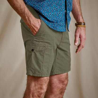 Men's 1856 Stretch Poplin Cargo Shorts - Orvis Smart Buy