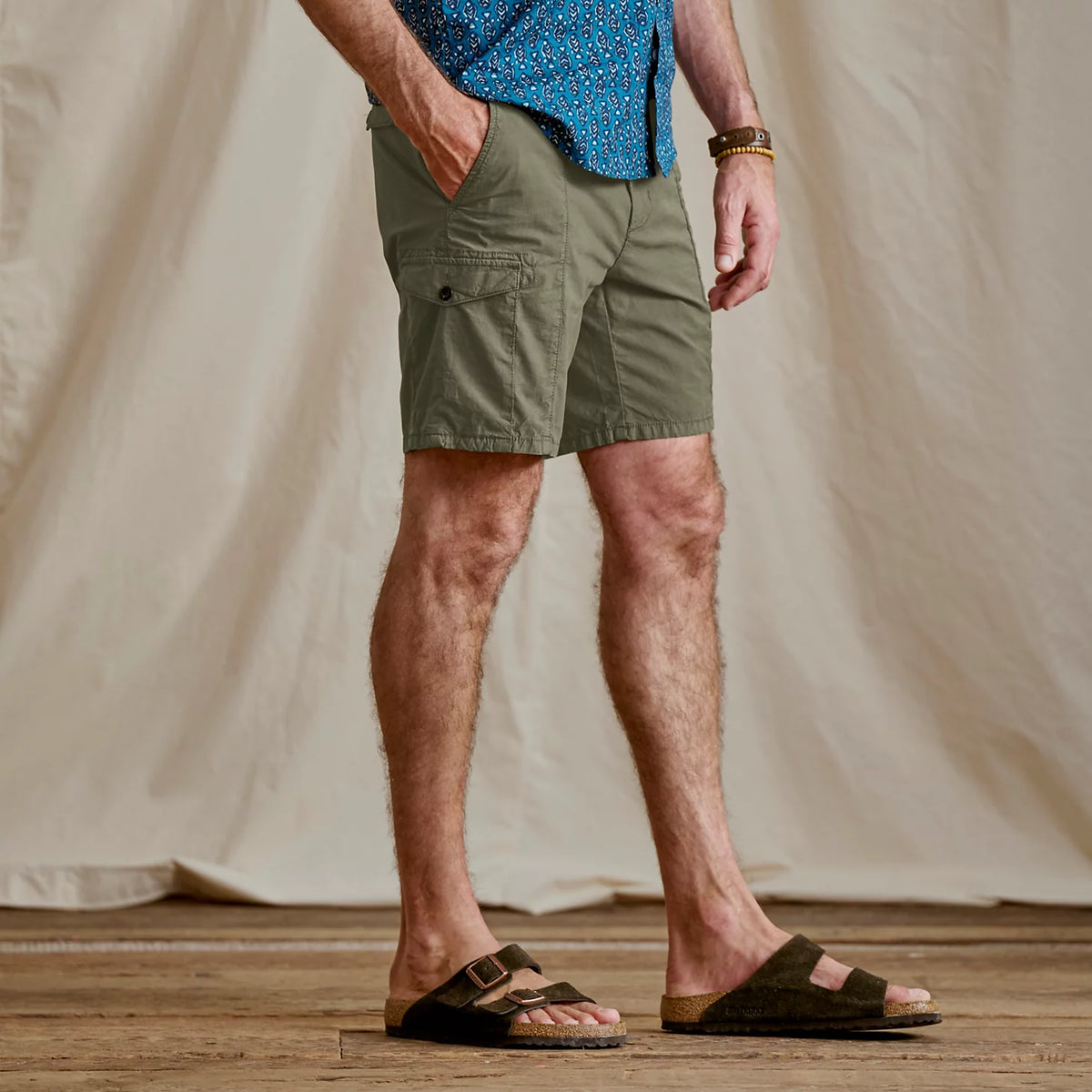 Men's 1856 Stretch Poplin Cargo Shorts - Orvis Smart Buy