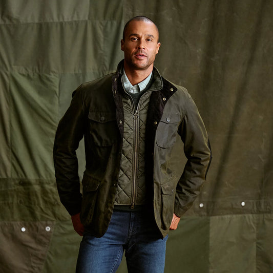Barbour® Ogston Waxed Jacket - Orvis Featured