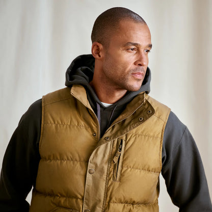 Waxed Down Puffer Vest - Orvis Sale