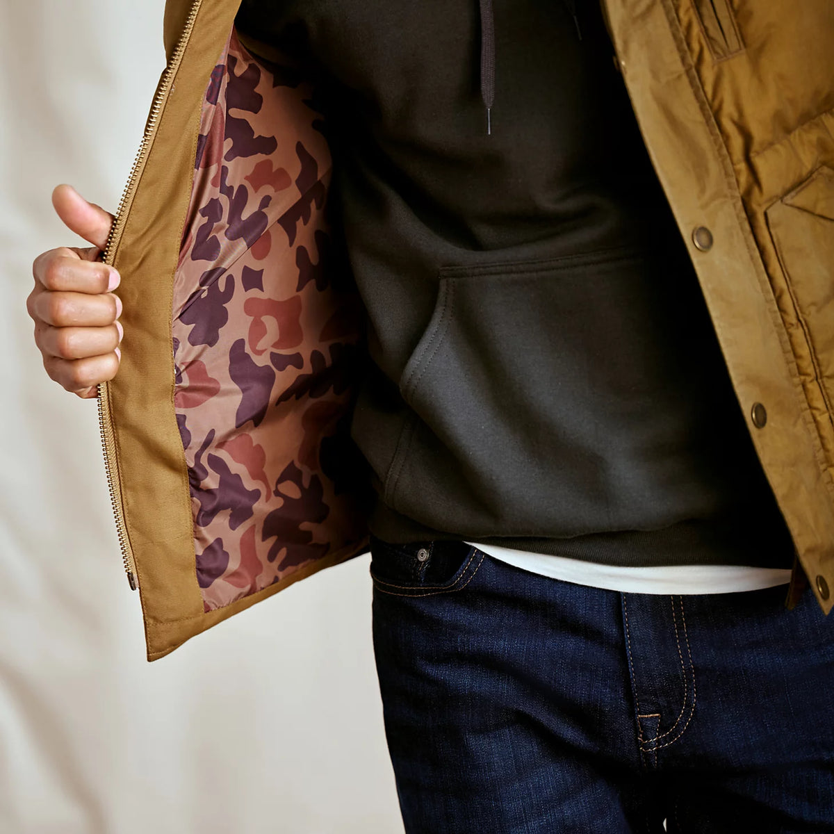 Waxed Down Puffer Vest - Orvis Sale