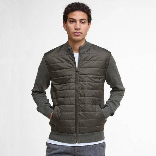 Barbour® Essential Carn Baffle Zip-Through Knitted Sweater - Orvis Discount
