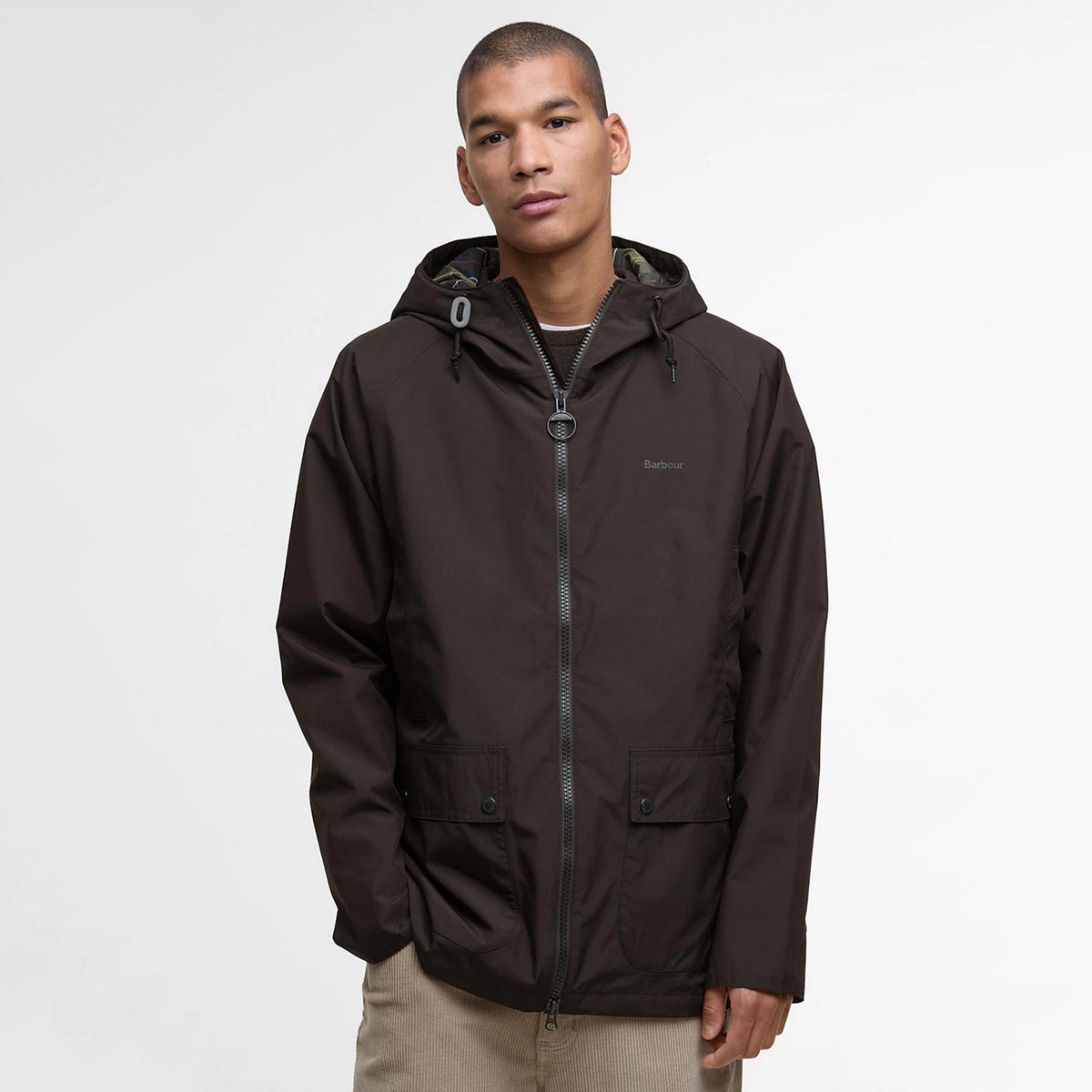 Barbour® Hooded Domus Waterproof Jacket - Orvis New