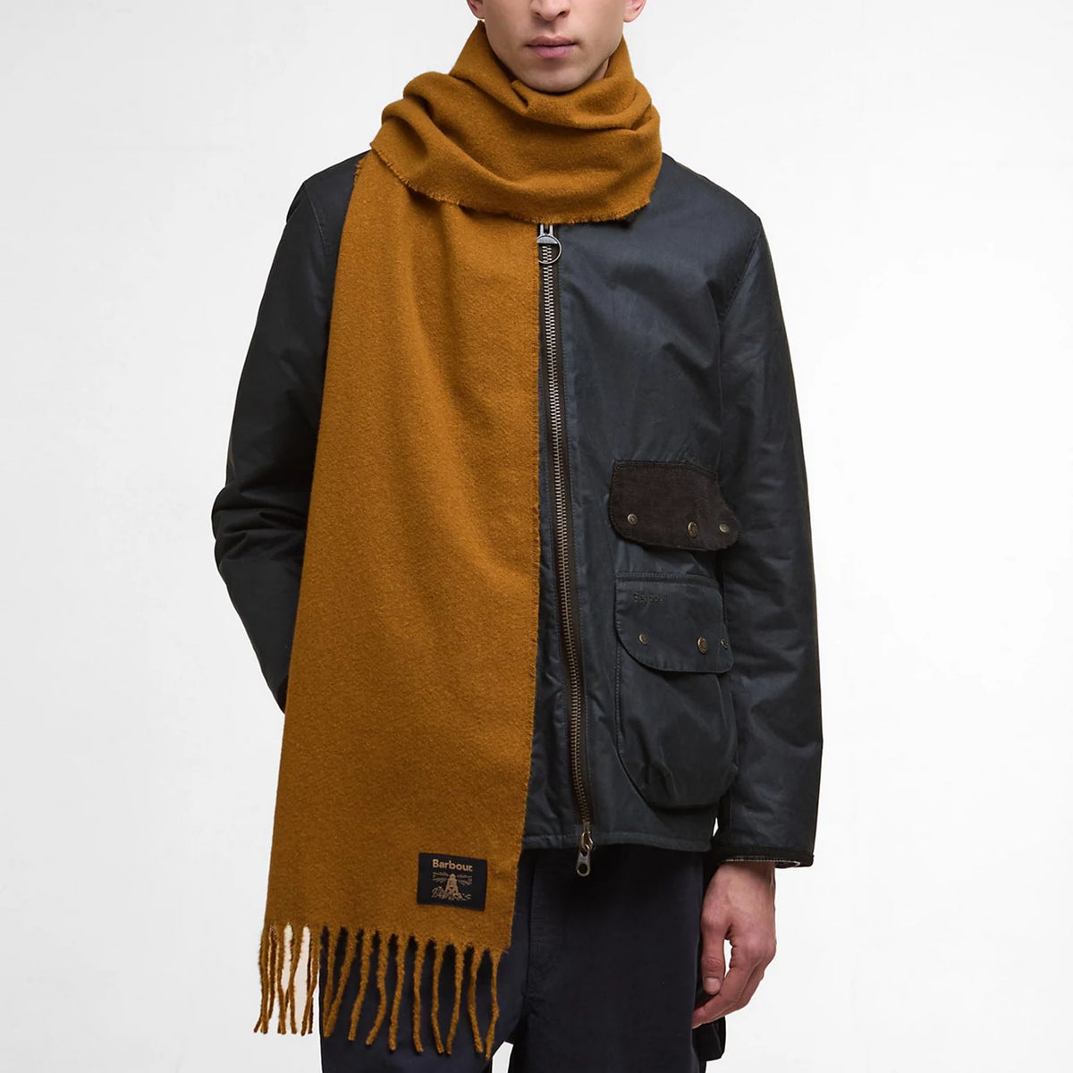 Barbour® Brandy Bouclé Scarf - Orvis Trusted