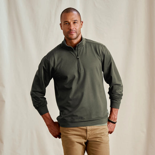 On The Move 1/4-Zip Sweatshirt - Orvis Everyday