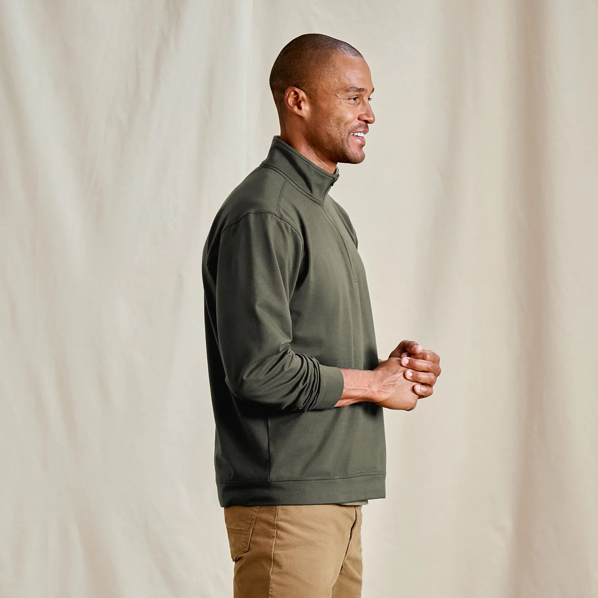 On The Move 1/4-Zip Sweatshirt - Orvis Everyday