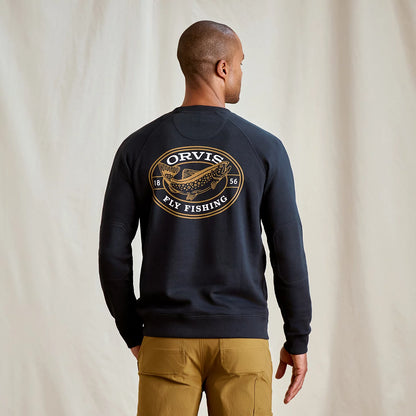 Men's Campfire Crewneck Sweatshirt - Orvis Best Price