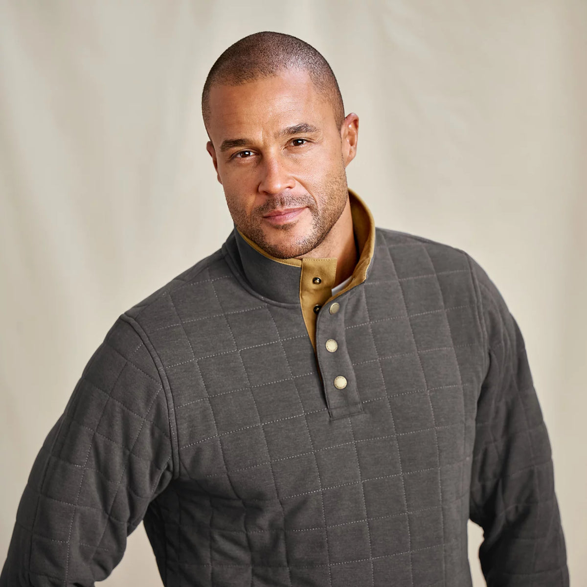 Men's Battenkill Quilted 1/4-Snap Sweatshirt - Orvis Exclusive