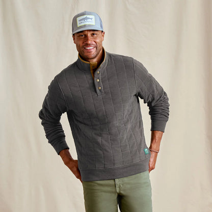 Men's Battenkill Quilted 1/4-Snap Sweatshirt - Orvis Exclusive