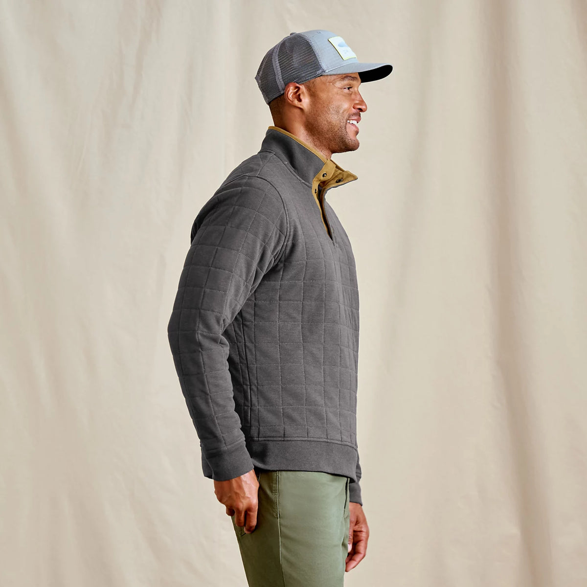 Men's Battenkill Quilted 1/4-Snap Sweatshirt - Orvis Exclusive