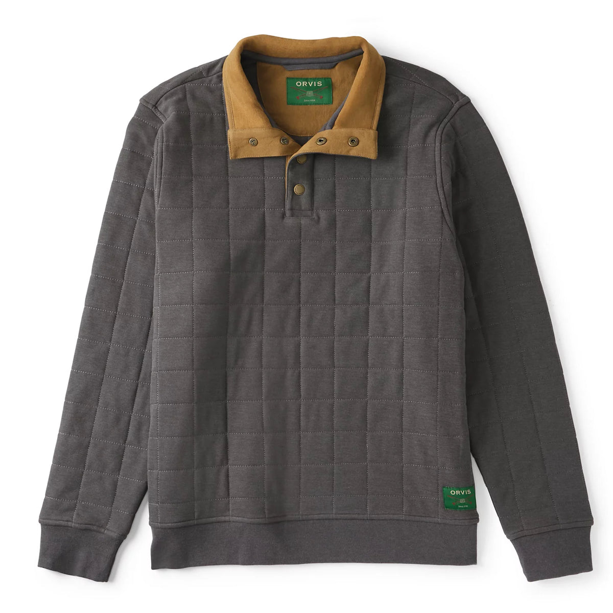 Men's Battenkill Quilted 1/4-Snap Sweatshirt - Orvis Exclusive