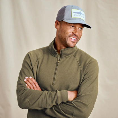 Men's Campfire 1/4-Zip Sweatshirt - Orvis Signature