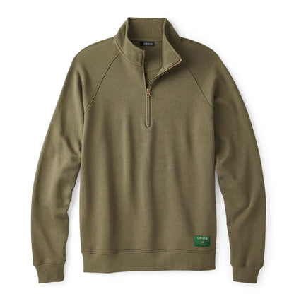 Men's Campfire 1/4-Zip Sweatshirt - Orvis Signature