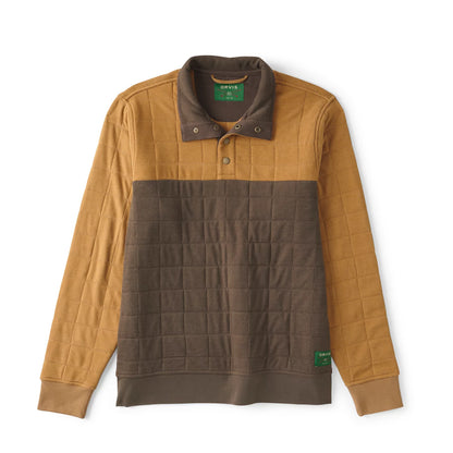 Men's Battenkill Colorblock Quilted 1/4-Snap Sweatshirt - Orvis Best Seller