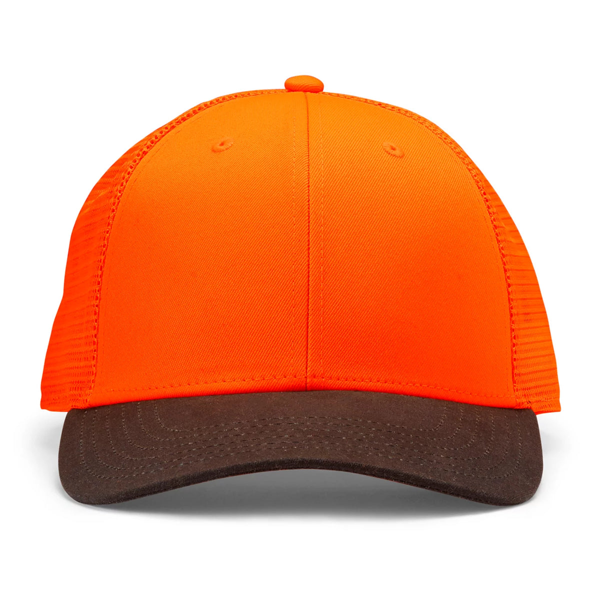 Blaze Orange Waxed Brim Mesh Cap - Orvis Top Pick