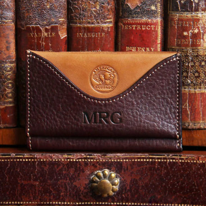 No. 33 Buffalo Leather Wallet - Orvis New