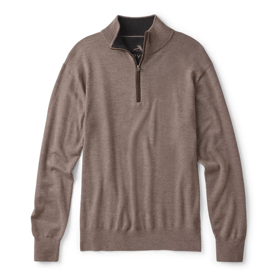 Merino Wool 1/4-Zip Sweater 2.0 - Orvis New